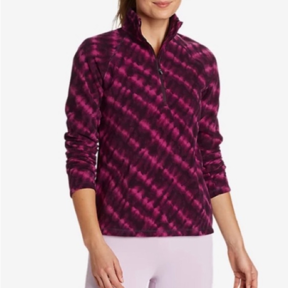 EDDIE BAUER Women's Quarter-Zip Fast Fleece Pullover | S